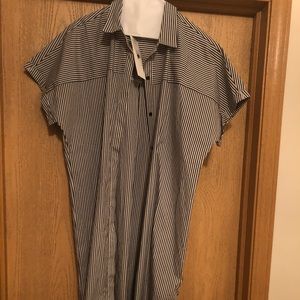 Black/White Shirtdress, Size M